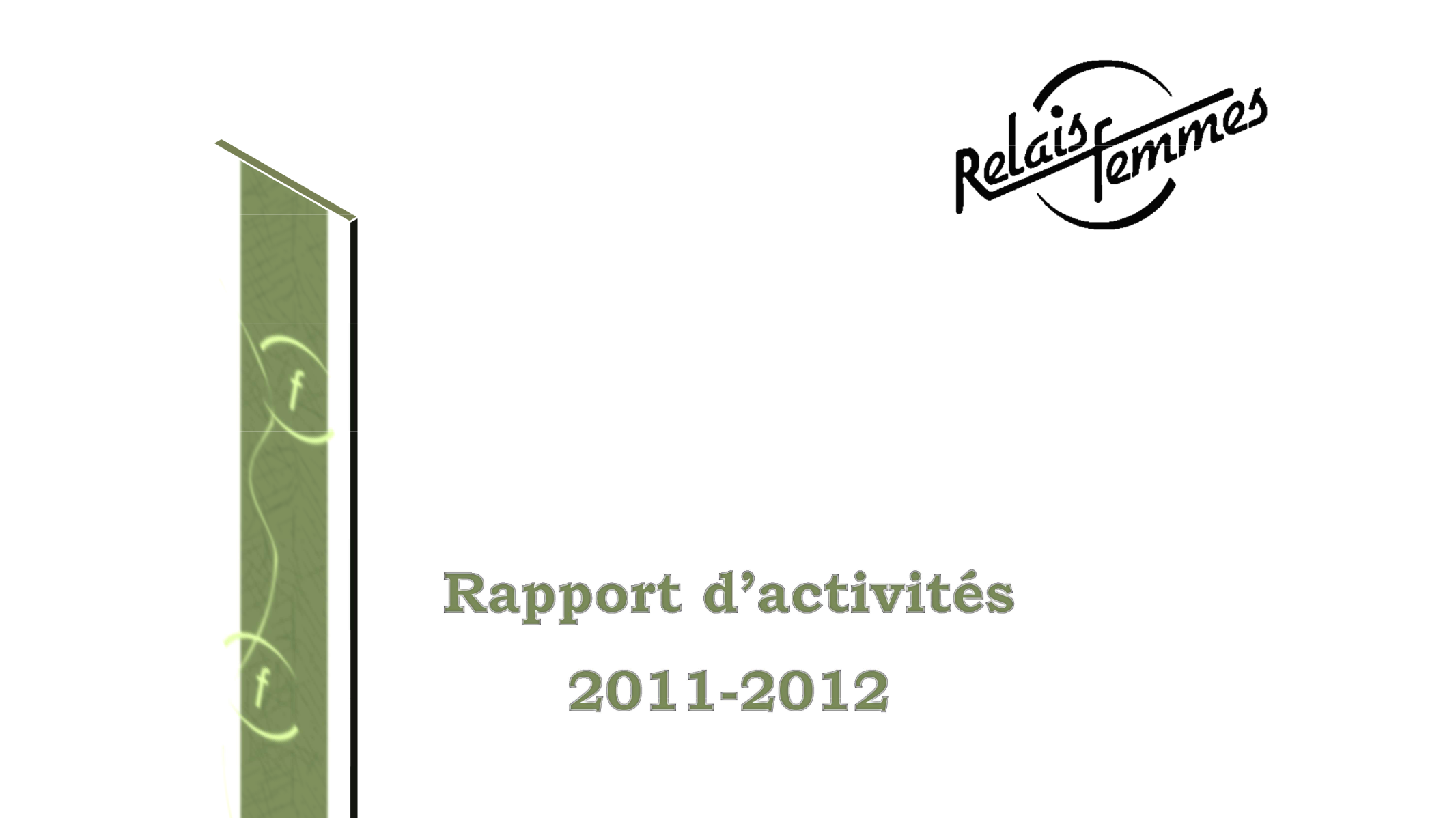 Rapports d'activités 2011-2012