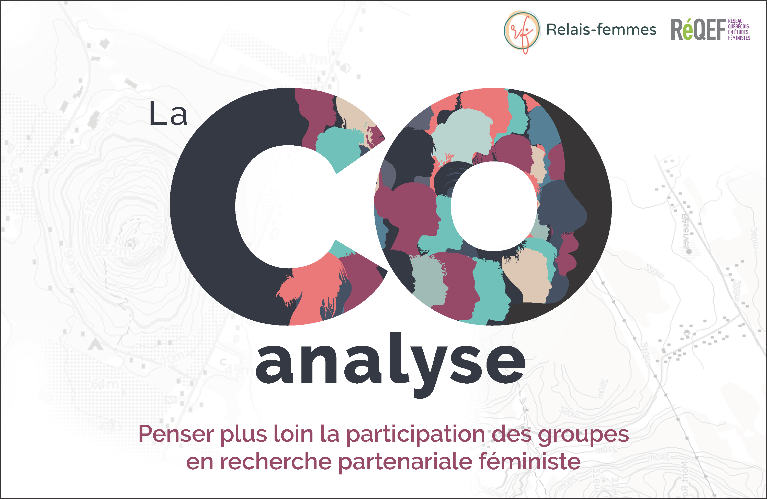 Couverture de la synthèse : La co-analyse, penser plus loin la participation des groupes en recherche partenariale féministe